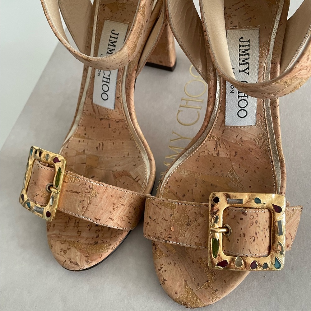 Jimmy Choo Dacha 85 Sandal, Size 34 EU - Picture 12 of 12